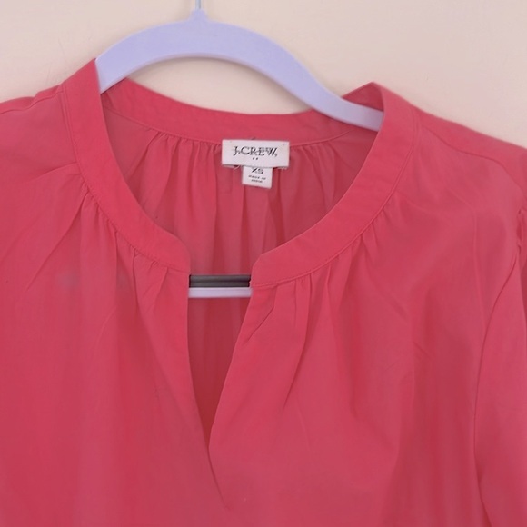 J. CREW Coral Tiered Ruffled Dress XS NWOT - Picture 9 of 12